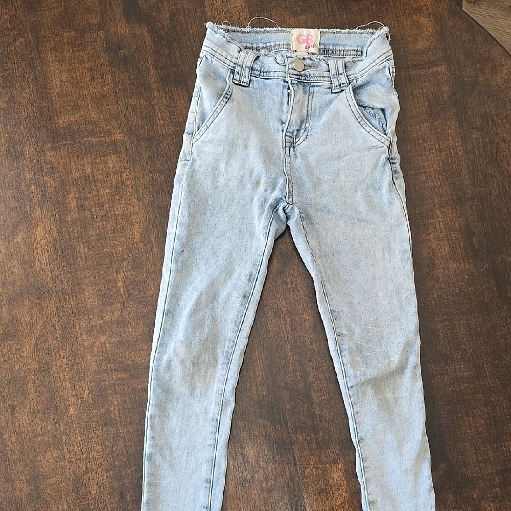 GB girls Blue Casual Jeans Vintage Look